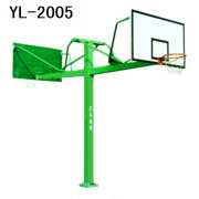 海燕式固定双位篮球架